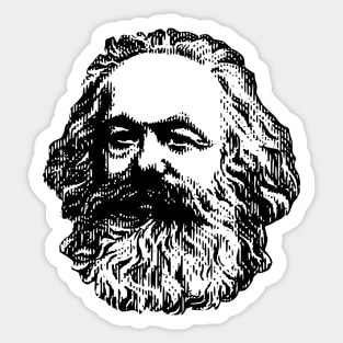 KARL MARX Sticker